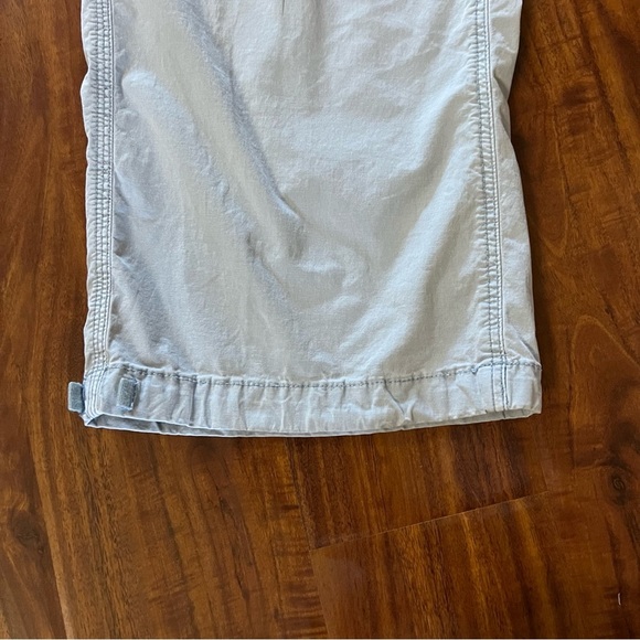 American Eagle Blue Snappy Stretch Baggy Cargo Jogger Pants size 12 - Picture 9 of 16